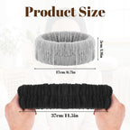 3PCS Skin Care Headband, Spa Headbands Makeup Head Band Headband - Image 3