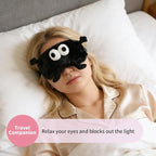 PERFECTSIGHT Sleep Eye Masks, Cute Sleep Eye Cover Lightweight Adjustable - Image 3