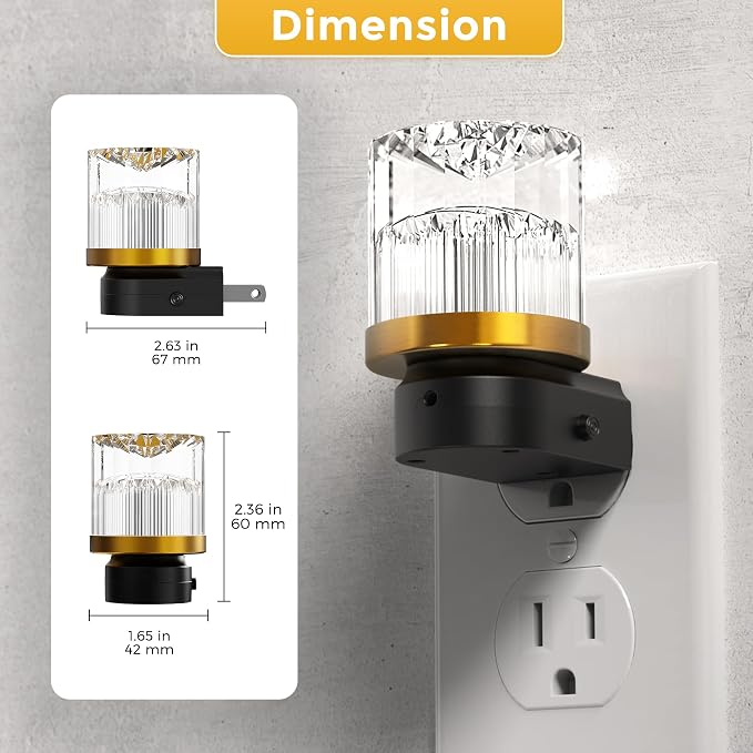 L LOHAS LED Night Light, Night Lights Plug into Wall - Image 6