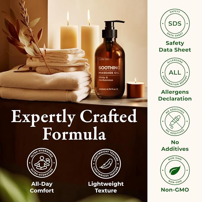 Gya Labs Soothing Massage Oil - Image 8