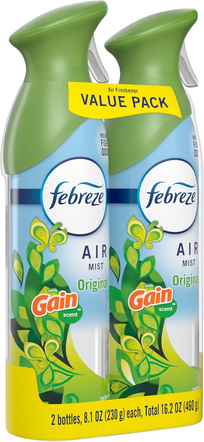 Febreze Air Mist, Air Freshener Spray, Odor Fighting Room Spray, Deodorizer - Image 11