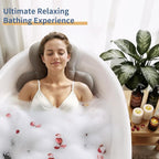 Bath Cushion, Full Body Bathtub Pillow - Image 2