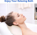 Goowin Bath Pillows for Tub, New Generation Skin-Friendly Silicone Bath Pillow - Image 8