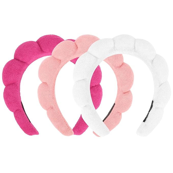 3 Pack Spa Headbands by ACO-UINT