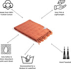 InfuseZen Stonewashed Turkish Bath & Beach Towel –100% Organic Turkish Cotton - Image 2