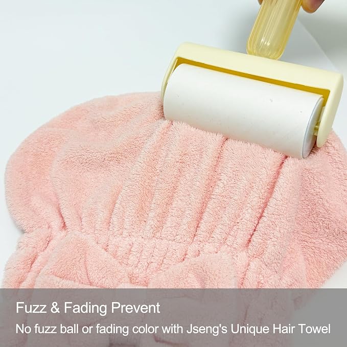 Jseng 3Packs Microfiber Hair Towel - Image 5