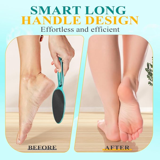 Glass Foot File, Foot Scrubber for Hard Skin Remover - Image 4