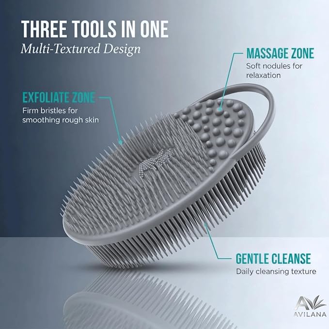 Avilana Premium Exfoliating Body Scrubber - Image 4
