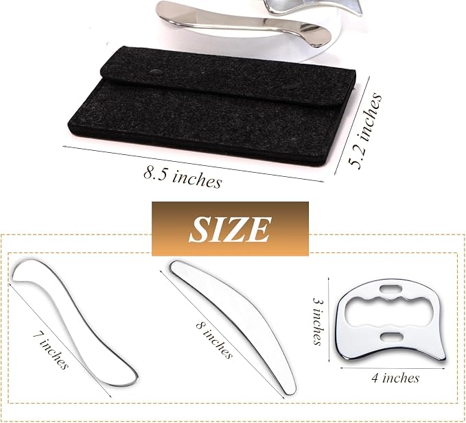 FeelFree Sport 3 in 1 Muscle Scraper Tool-Gua Sha Scraping Tool Physical - Image 7