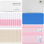 SUTOKAKA 20Pcs Press On Nail Tools Kit, Disposable 5-in-1 Nail Prep Application by SUTOKAKA
