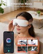 Pinailon Eye Massager, Rechargeable Heated Sleep Mask - Image 3