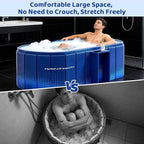 Portable Foldable Bathtub, Freestanding Bathtub No Installation, Bathroom SPA - Image 4