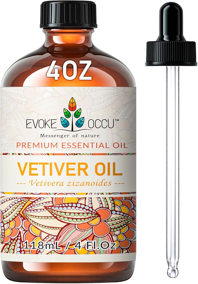 EVOKE OCCU Pure & Natural Vetiver Essential Oil by enjoythesmellofnature