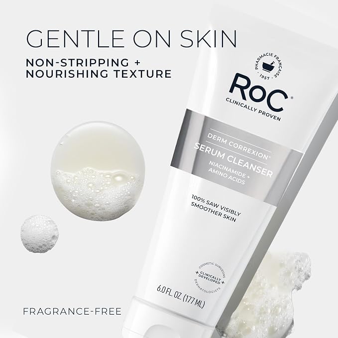RoC Retinol Correxion Deep Wrinkle Serum Facial Cleanser - Image 7