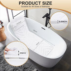 Full Body Bath Pillow for Bathtub, Non-Slip Bath Pillows for Tub, Spa Bathtub - Image 6