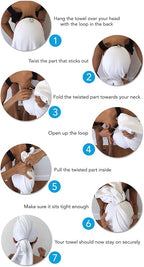 Microfiber Hair Wrap for Women - Image 8