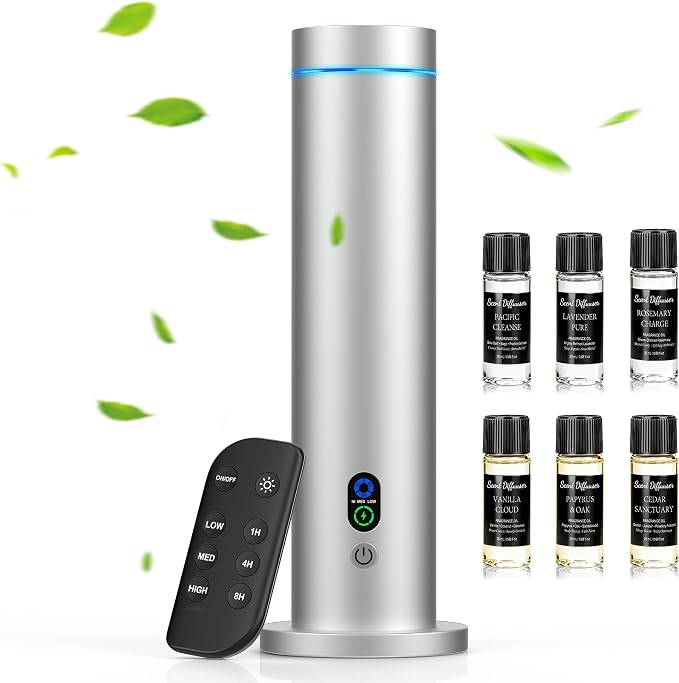 Maromalife Waterless Diffuser, Essential Oil Diffuser, 1000 Sq.Ft Coverage by Maromalife