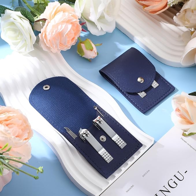 Geosar 12 Sets Manicure Set Bulk Nail Clippers Pedicure Kit Stainless Steel - Image 4