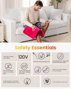 WOOMER Extra Large Heating Pad, Heat Pad - Image 7