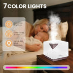 URPOWER 700ML Aromatherapy Essential Oil Diffuser, 700ml Large Ultrasonic Scent - Image 2