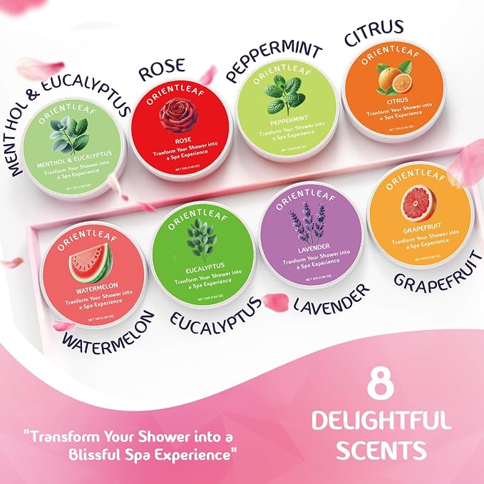 ORIENTLEAF Shower Steamers Aromatherapy, Self Care Birthday Gifts - Image 4