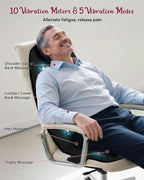 Vibraiton Back Massager for Chair, Massage Seat Cushion, Back Massage Pad - Image 2