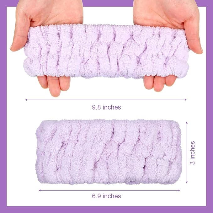 Chuangdi 3-Piece Spa Headband Set - Image 3