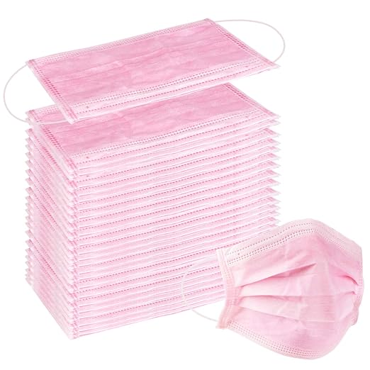 Wecolor 100 Disposable Face Masks by Buynow