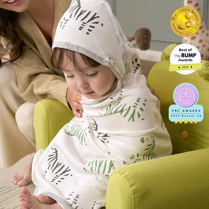 Momcozy Best Wishes Baby Towel - Image 4