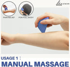 LEZER Large Trigger Massage Point, Manual Massage Ball, Hip Hook, Muscle Knot - Image 4