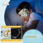 Kids Silk Sleep Mask – 100% Mulberry Silk Eye Cover, Kid Eye Mask - Image 4