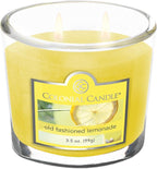 Colonial Candle Old Fashioned Lemonade Jar Candle, 2 Wick, 3.5 oz, Mottled Wax - Image 4