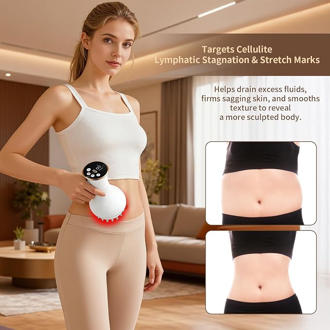 Body Sculpting Machine, Lymphatic Drainage Massager & Anti Cellulite Massage - Image 3