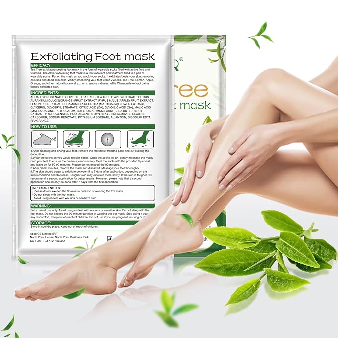 Foot Peel Mask 3 Pack， Exfoliator Peel Off Calluses Dead Skin Callus - Image 5