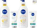 NIVEA Sheer Hydration Skin Firming Body Lotion + Skin Firming & Toning Body Gel by Nivea