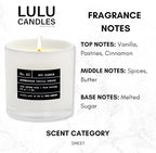 Lulu Candles | Buttercream Vanilla Cupcake | Luxury Scented Soy Jar Candle | - Image 3