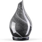Porseme 280ml Essential Oil Diffuser Glass Color Changing Aroma Air Diffusers by Porseme