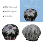 Shower Cap for Women, Hotel and Hair Salon … - Image 2
