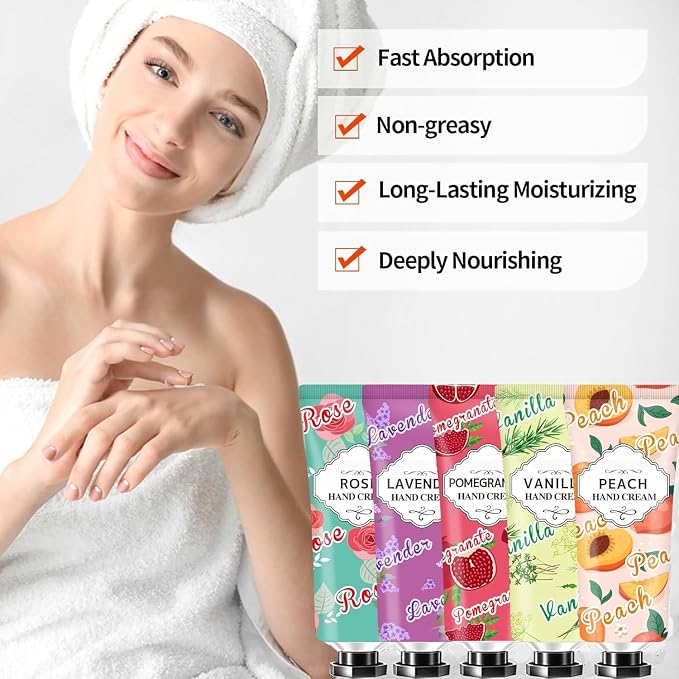 86 Pack Hand Cream Bulk Gifts for Women, Teen Girls, Mothers Day Gifts - Image 4