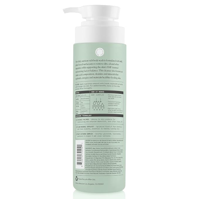 Naturium The Multi-Vitamin Daily Nutrients Body Wash, Hydrating Cleanser - Image 3