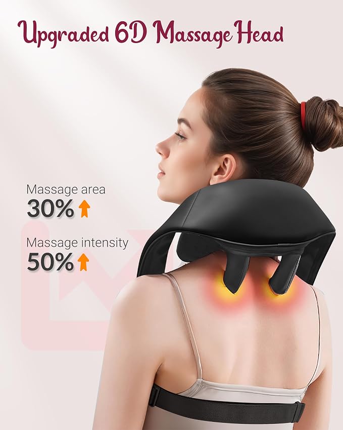 Cordless Neck Massager with Heat - Image 2