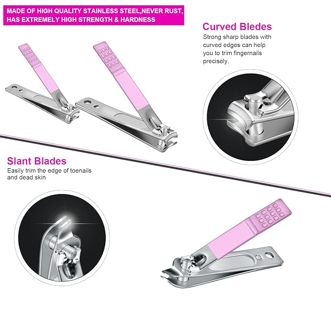 Manicure Set Professional Pedicure Kit Nail Clippers Kit - Image 2