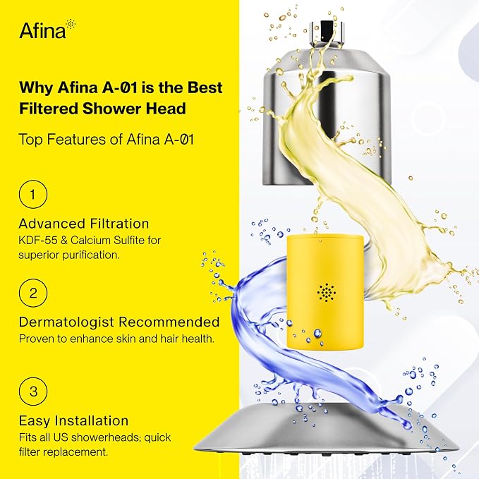 Afina Replacement Filter for Afina Filtered Showerhead & Shower Filter - Image 3