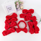 Casoty 10 Pcs Red Makeup Headbands, Hair Band - Image 7