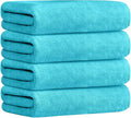 JML Bath Towel, Microfiber Bath Towels Set 4 Pack by JML