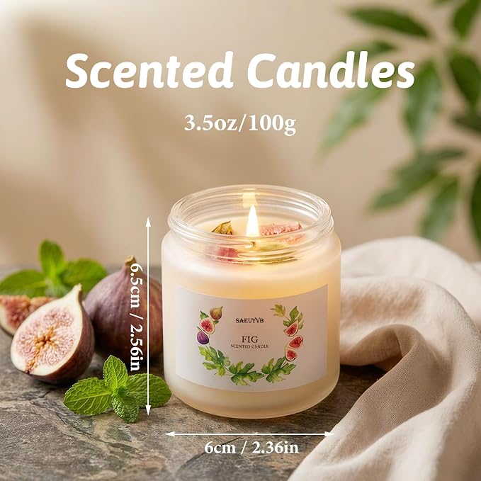Scented Candles for Home, 8 Pack Soy Candles Gift Set for Women, Aromatherapy - Image 2