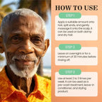 Batana Oil for Hair Growth Dr Sebi, 100% Raw Organic Batana Hair Mask from - Image 5