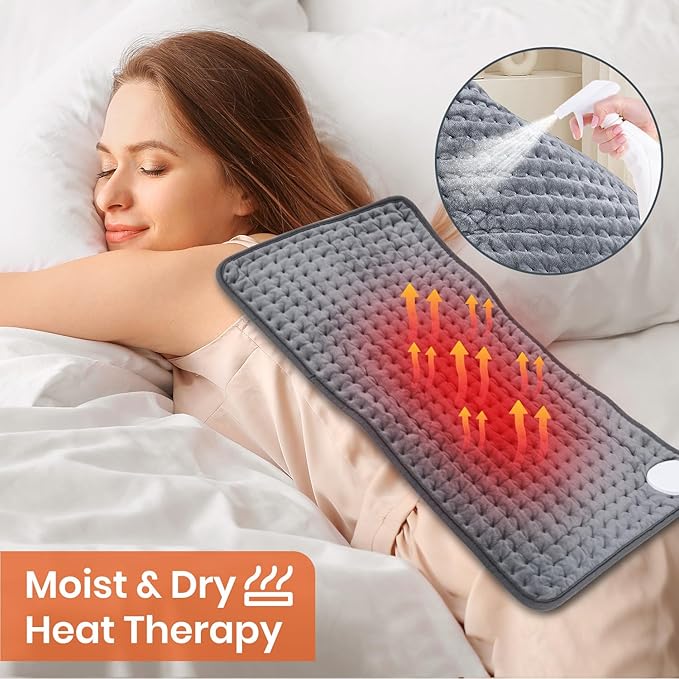 Heating Pad for Back Pain Relief, Heating Pads for Period Cramps - Image 3