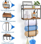MOUGIGI Towel Rack Wall Mounted - Image 3