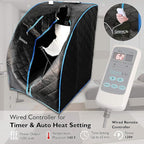 SereneLife Portable Sauna Box for Home, Infrared Sauna Tent - Image 3